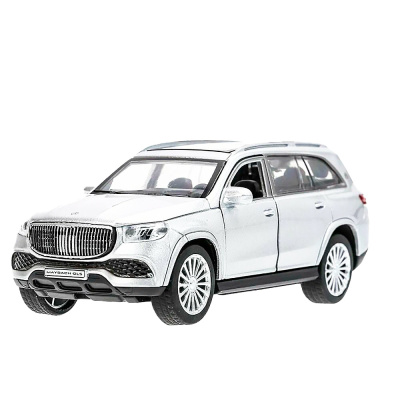 Машина металлическая инерционная Mercedes Benz Gls Maybach 12 см Технопарк MAYBCHGLS-12-WH 1